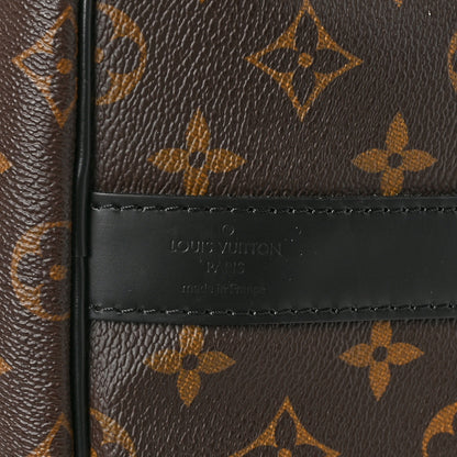 Louis Vuitton Monogram Macassar Keepall Bandouliere 55 5 of 11