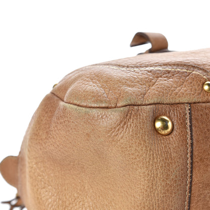 Prada Cervo Antik Dome Satchel Sughero 24 of 25