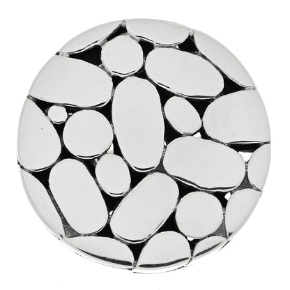 John Hardy Sterling Silver Kali Pebble Ring 54 7 1 of 4
