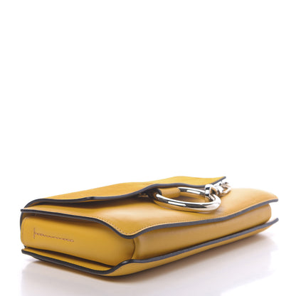 Chloe Suede Calfskin Small Faye Shoulder Bag Dusty Yellow 4 of 12