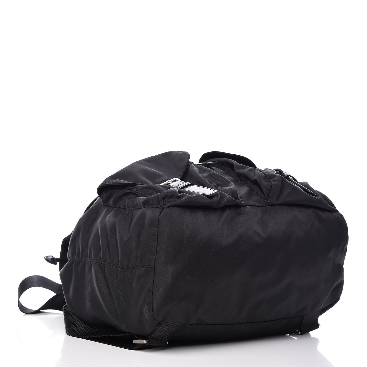 Prada Nylon Vela Medium Backpack Black 4 of 18