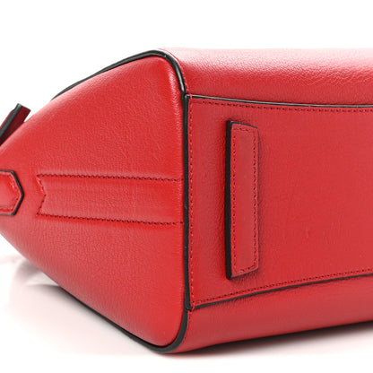 Givenchy Sugar Goatskin Mini Antigona Bright Red 9 of 11