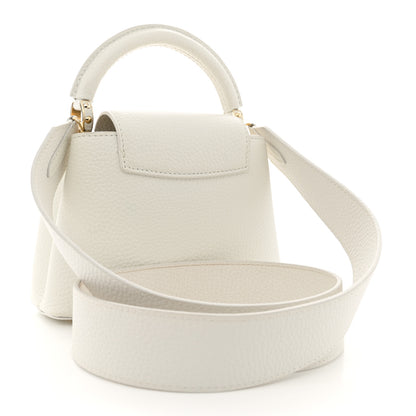 Louis Vuitton Taurillon Mini Capucines White 3 of 10