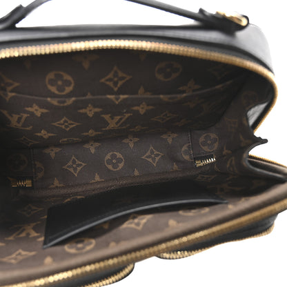 Louis Vuitton Calfskin Monogram Embossed Utility Crossbody Black 5 of 10
