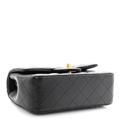 Chanel Caviar Quilted Mini Rectangular Flap Black 3 of 9