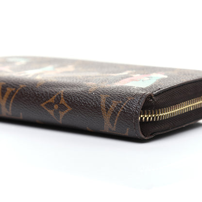 Louis Vuitton Monogram Illustre Zippy Wallet Rose 7 of 24