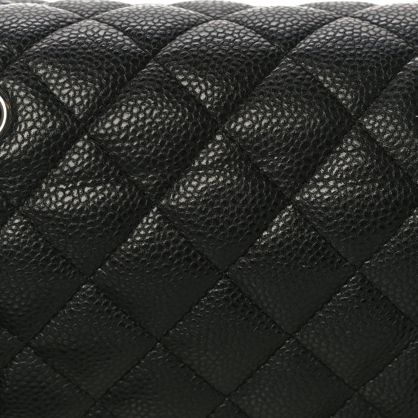 Caviar Quilted Extra Mini Flap Black