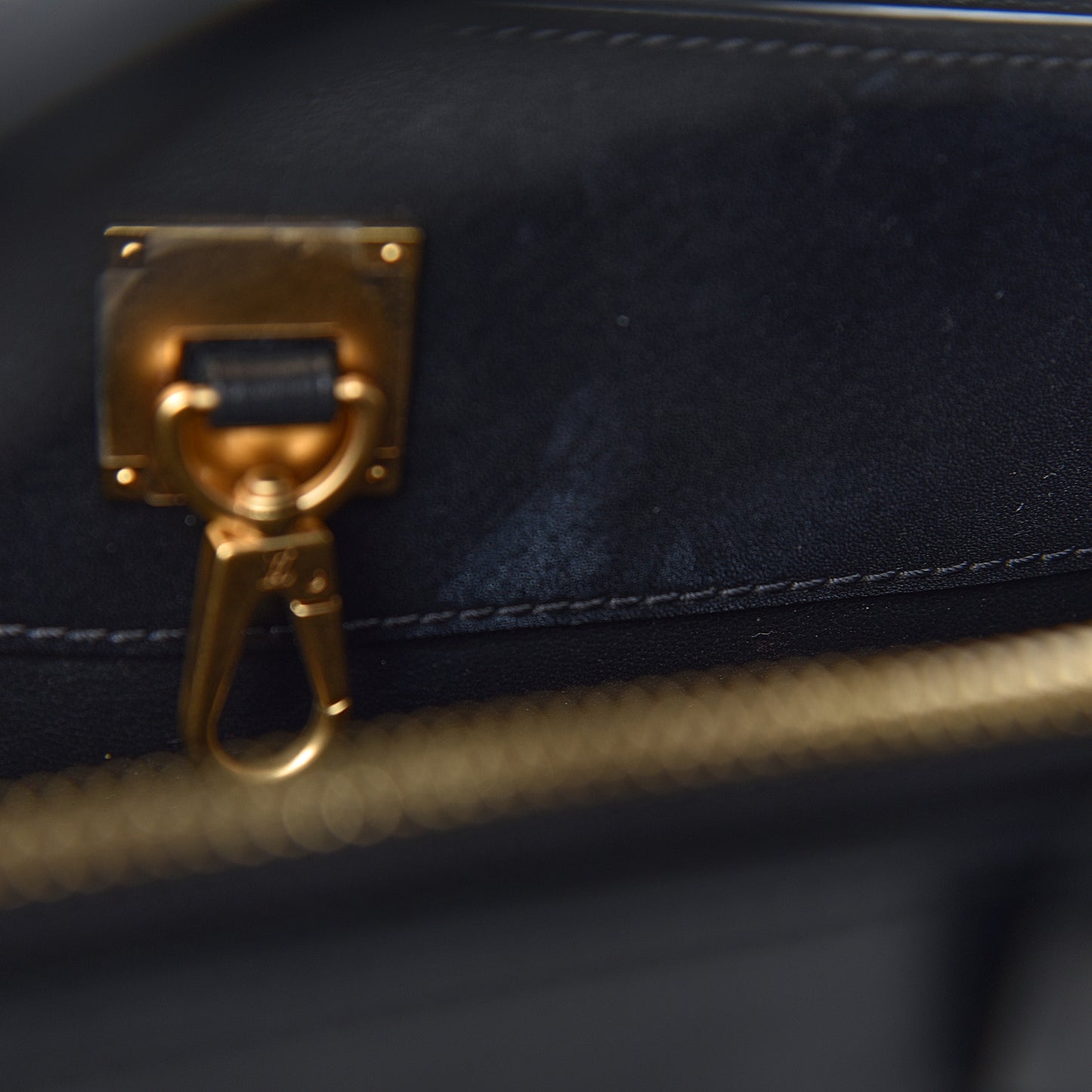 Calfskin Gravity City Steamer PM Gold