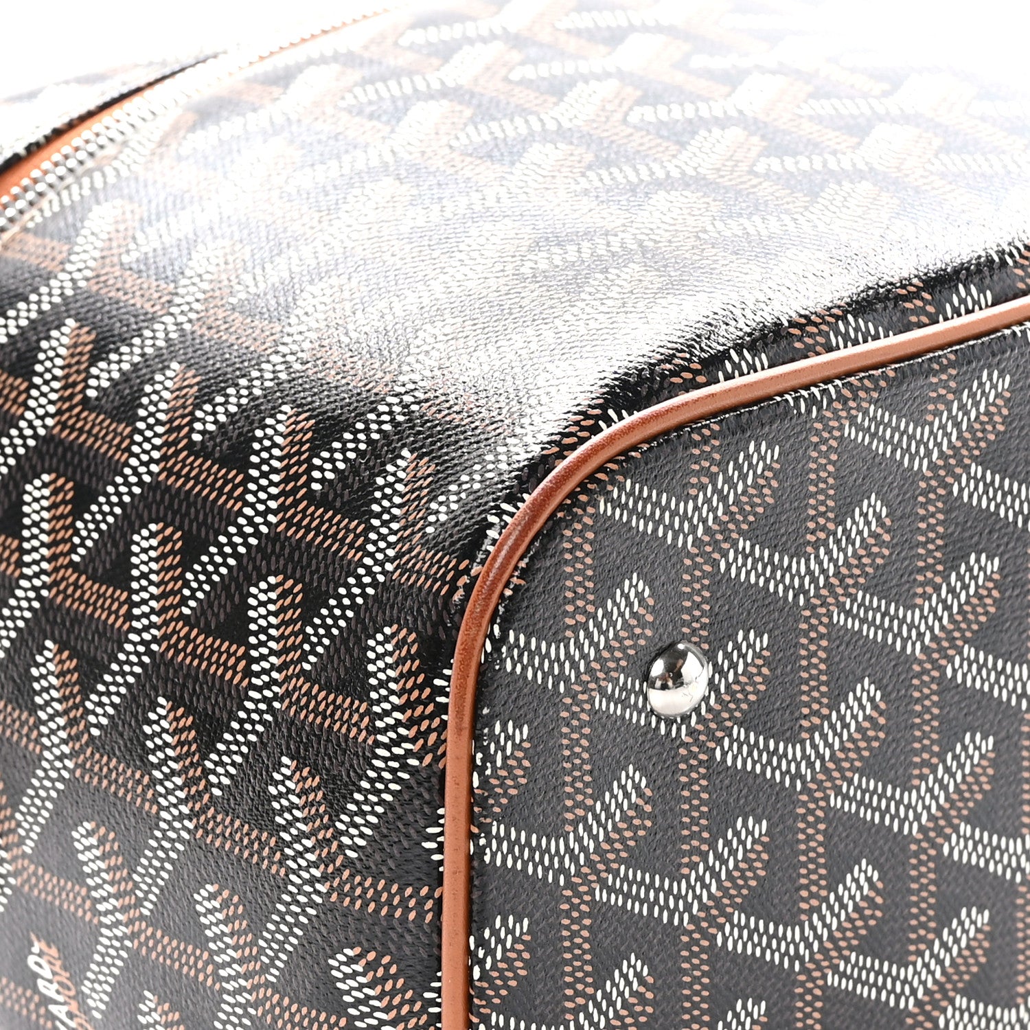 Goyard Goyardine Muse Vanity Case Black Gold 9 of 12