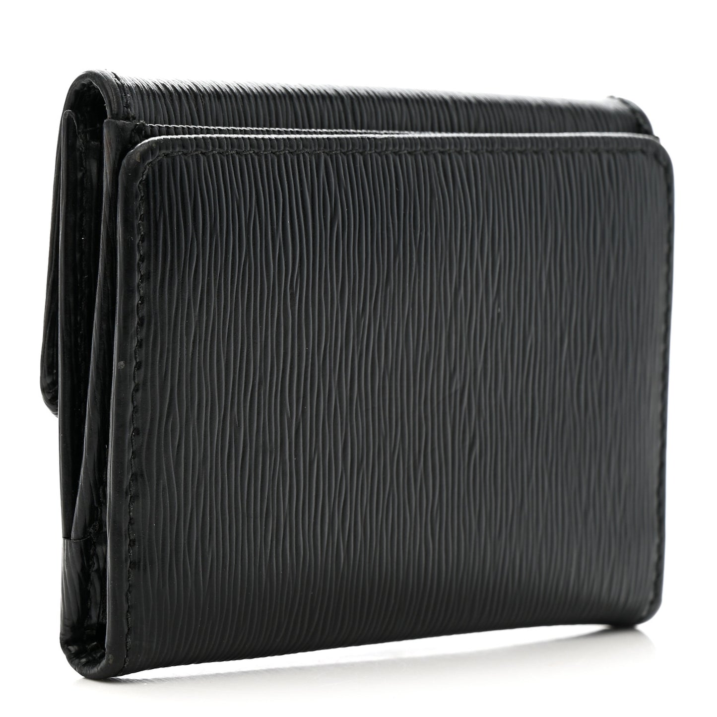 Vitello Move Metal Bi-Fold Wallet Black