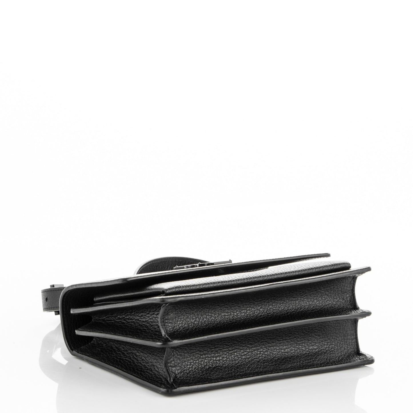 Grained Calfskin Medium Monogram Sunset Black
