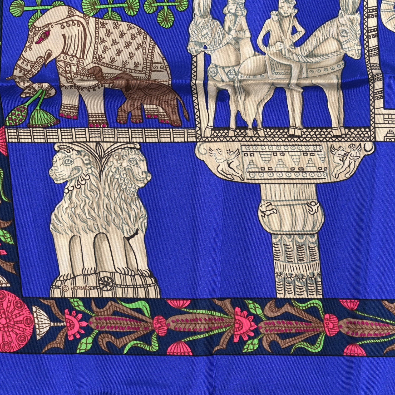Hermes Silk Torana Scarf 90 3 of 3