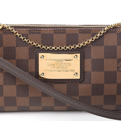 Louis Vuitton Damier Ebene Eva Clutch 10 of 10