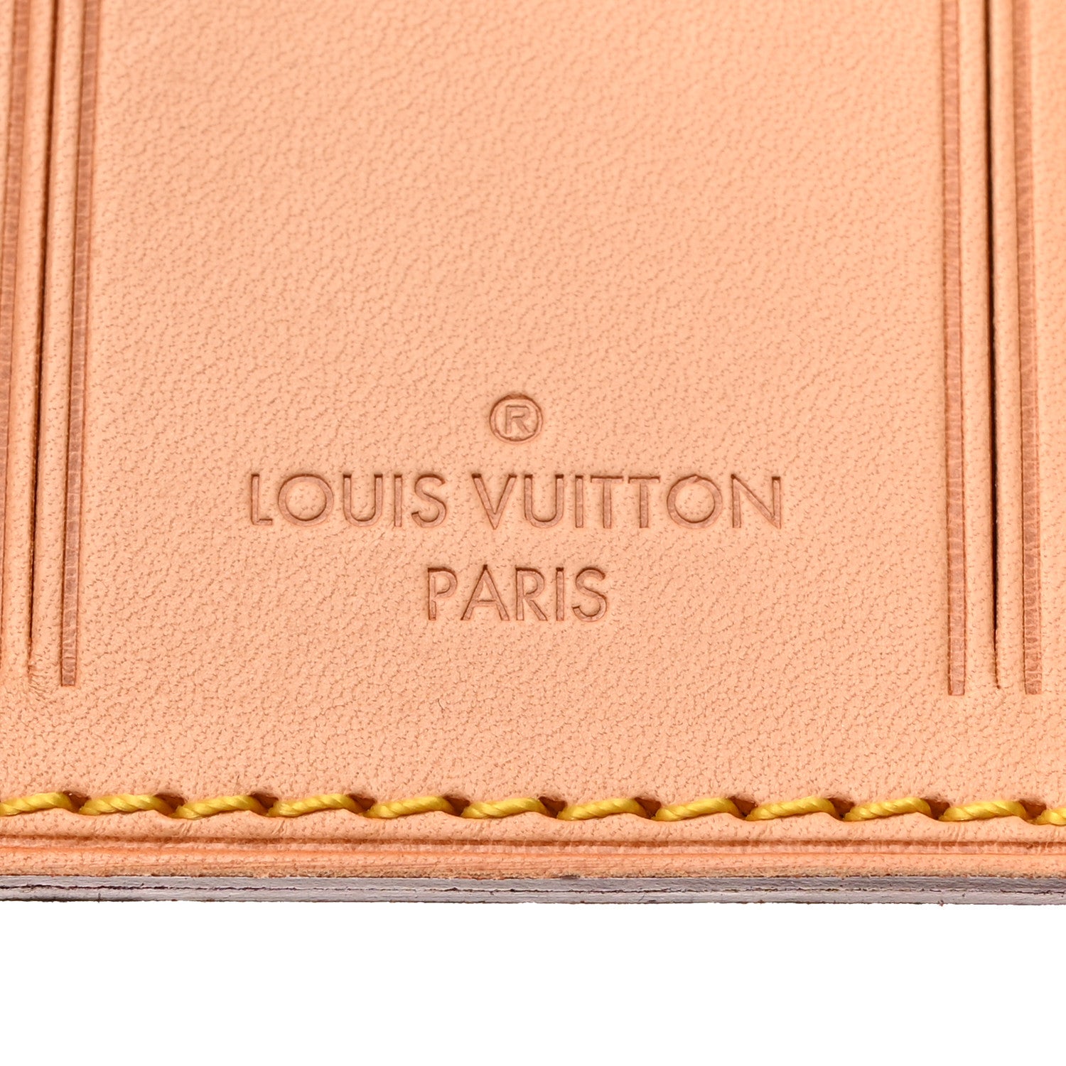 Louis Vuitton LOUIS VUITTON Vachetta Luggage Tag 4 of 4
