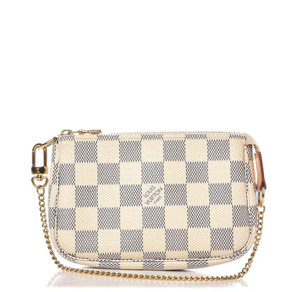 Louis Vuitton Damier Azur Mini Pochette Accessories 1 of 7