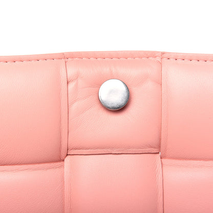 Bottega Veneta Nappa Maxi Intreccio Padded Cassette Crossbody Bag Peachy 8 of 16