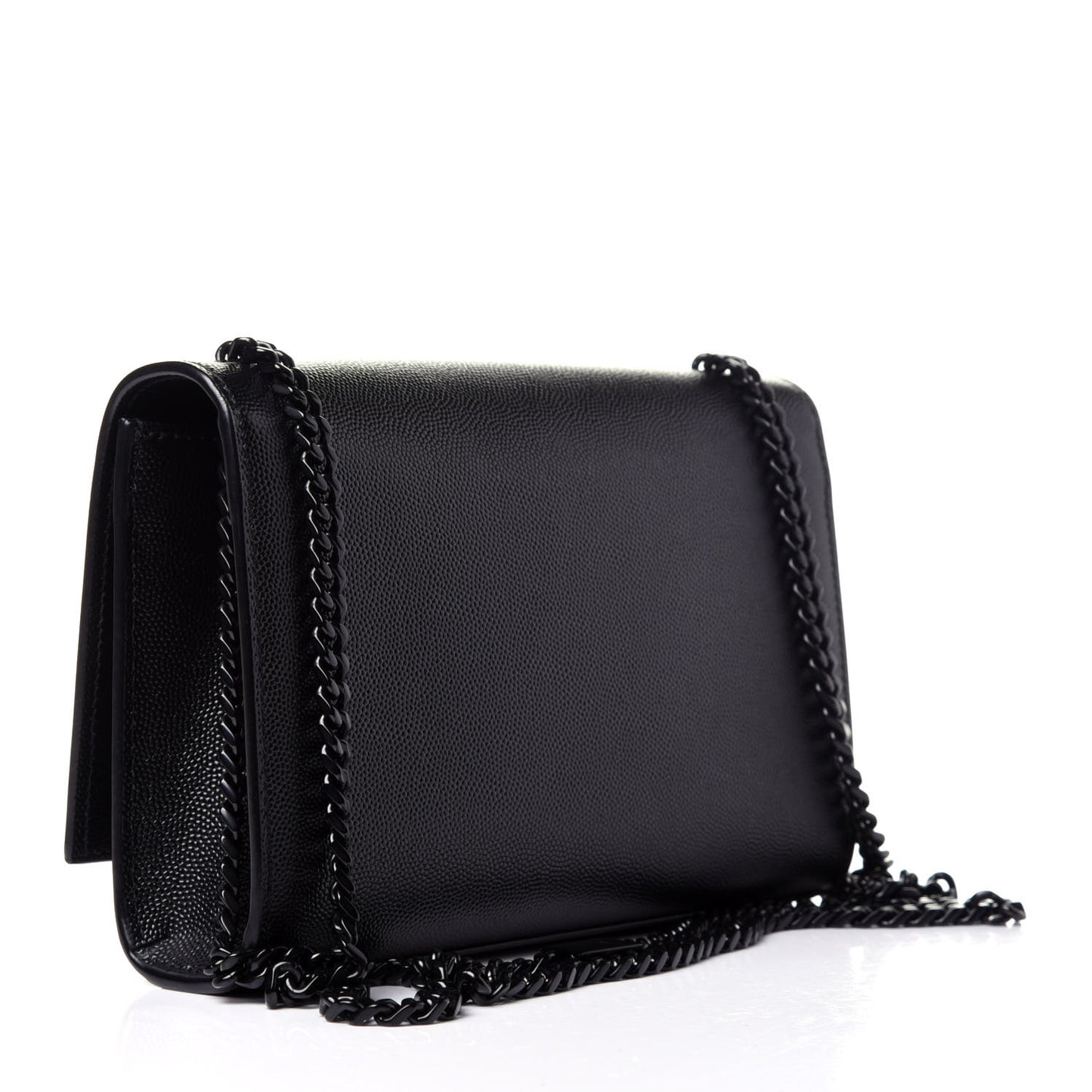 Grain De Poudre Small Monogram Kate Satchel Black