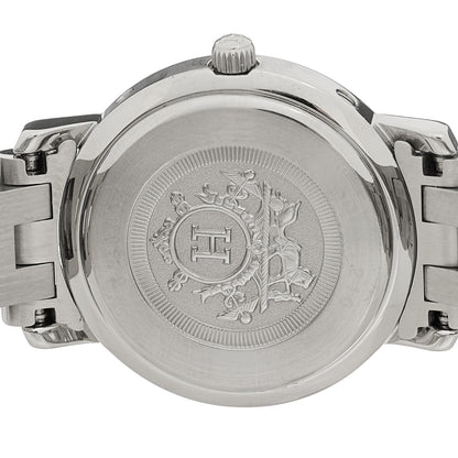 Hermes Stainless Steel 24mm Clipper Quartz Watch Pink 4 of 4