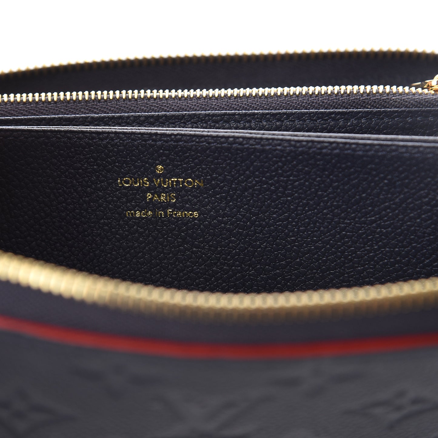 Empreinte Zippy Wallet Marine Rouge