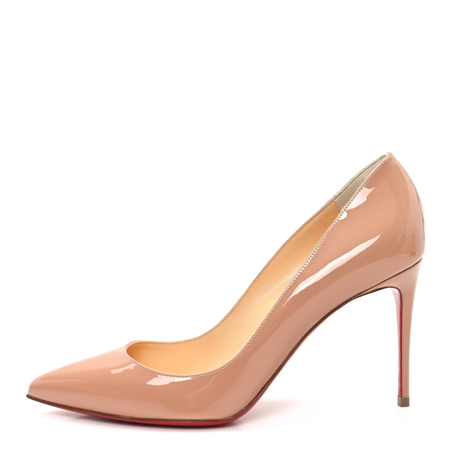 Patent Pigalle Follies 85 Pumps 38 Nude