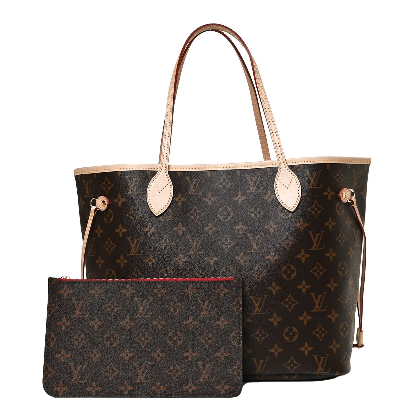 Monogram Neo Neverfull MM Cherry