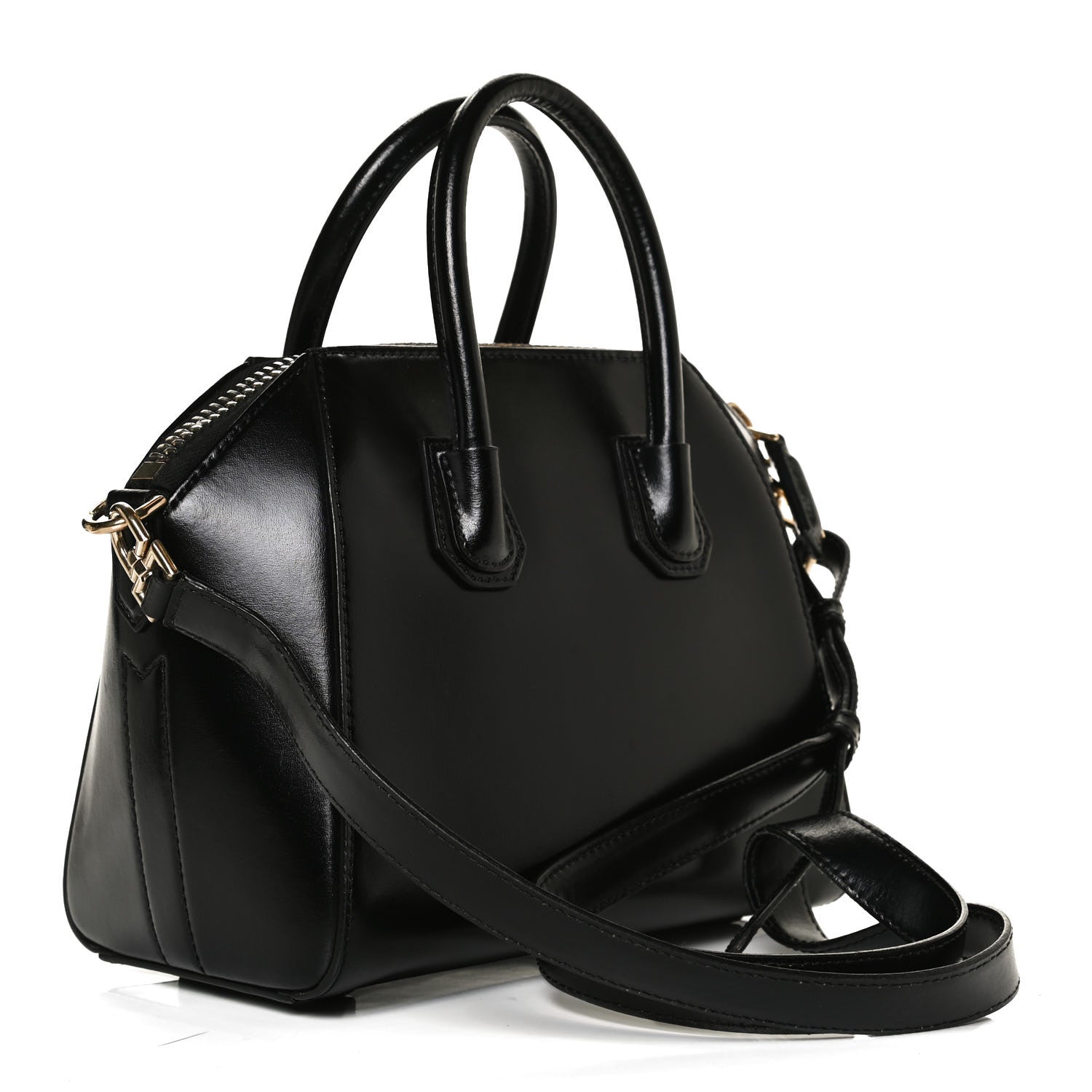 Givenchy Shiny Lord Calfskin Mini Antigona Black 3 of 14