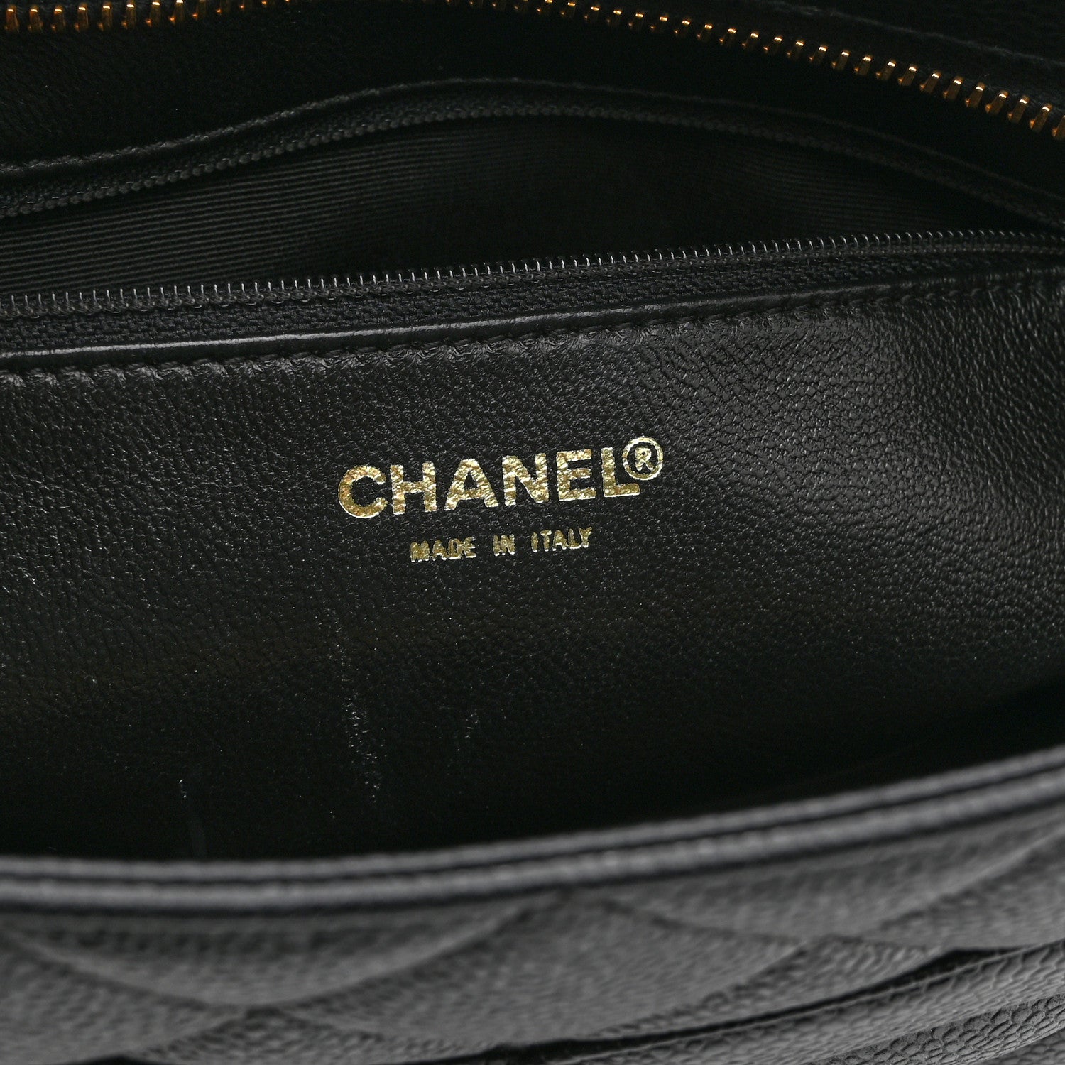 Chanel Caviar Quilted Medallion Tote Black 6 of 10
