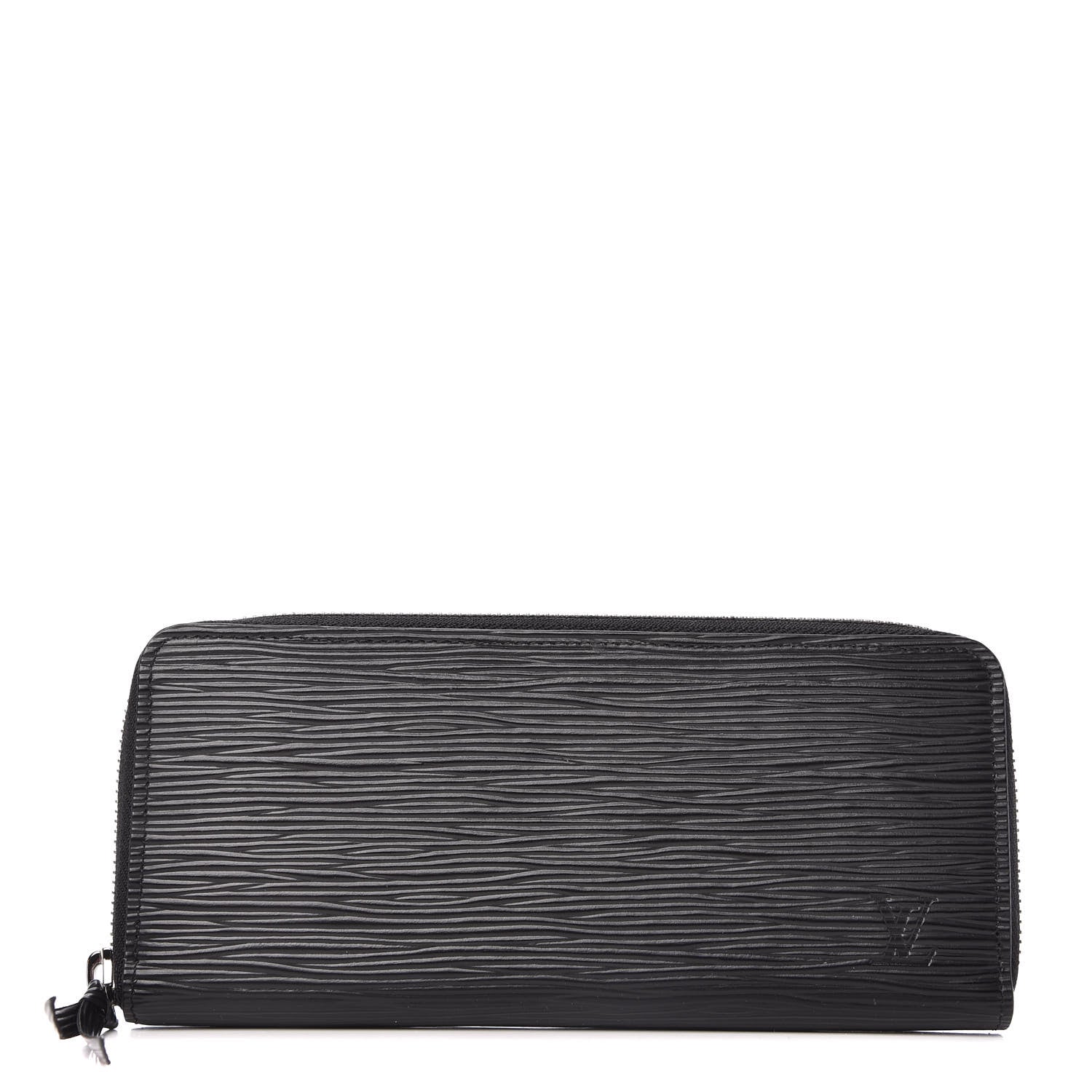 Louis Vuitton Epi Clemence Wallet Black 1 of 10