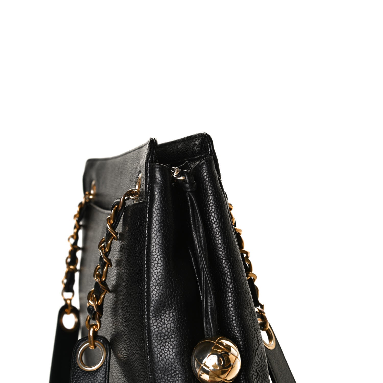 Chanel Caviar CC Shoulder Bag Black 16 of 16