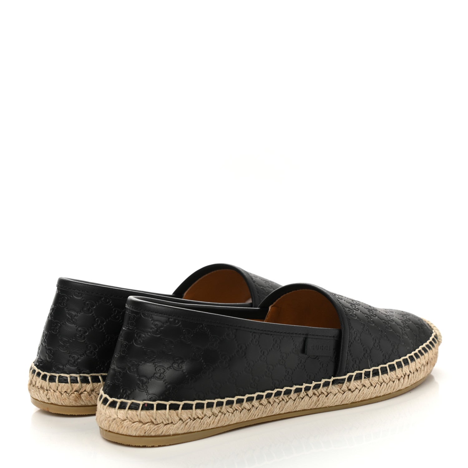 Gucci Microguccissima Signature Espadrilles 38 Black 4 of 10