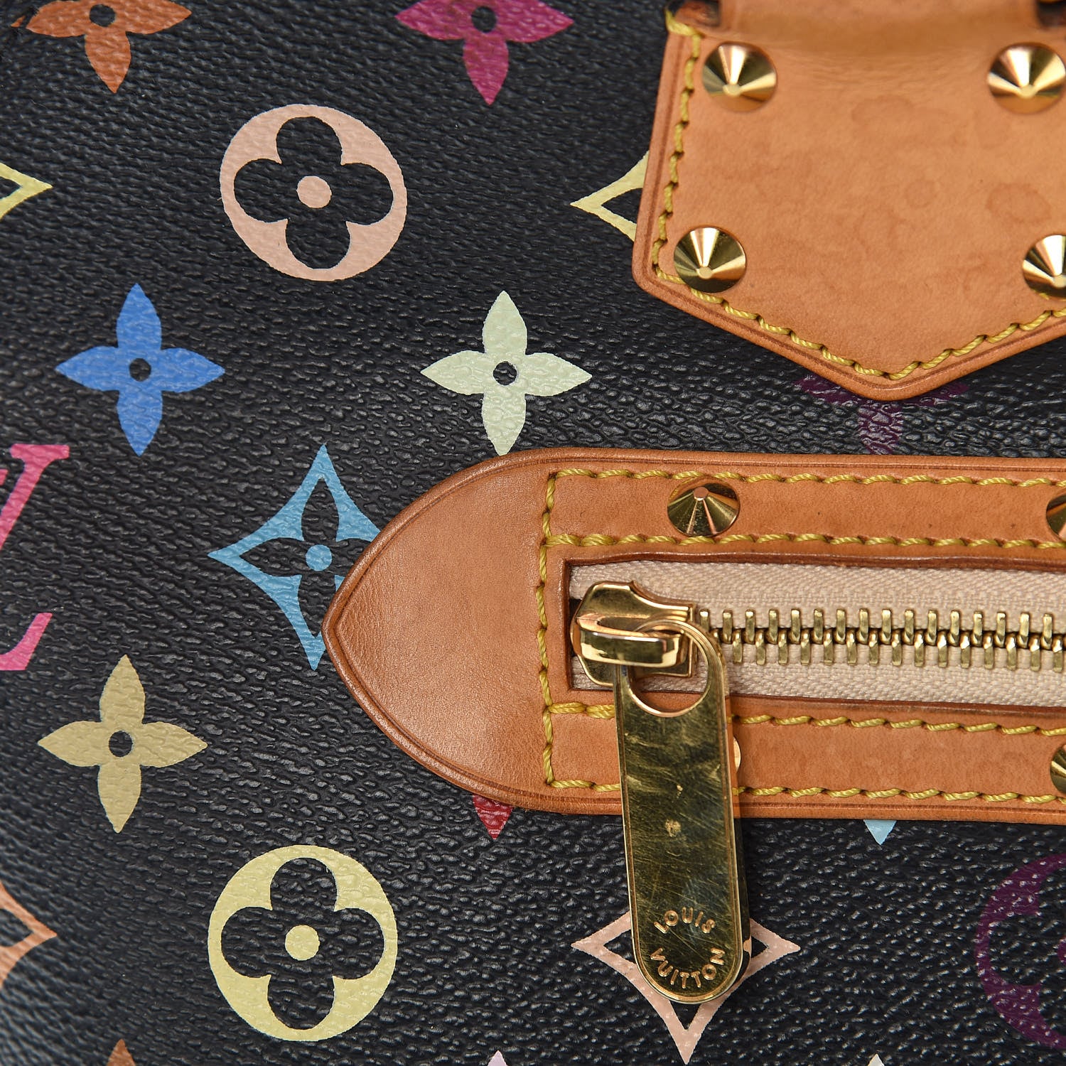 Louis Vuitton Monogram Multicolor Alma Black 11 of 15