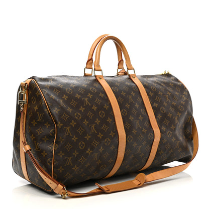 Louis Vuitton Monogram Keepall Bandouliere 55 3 of 16