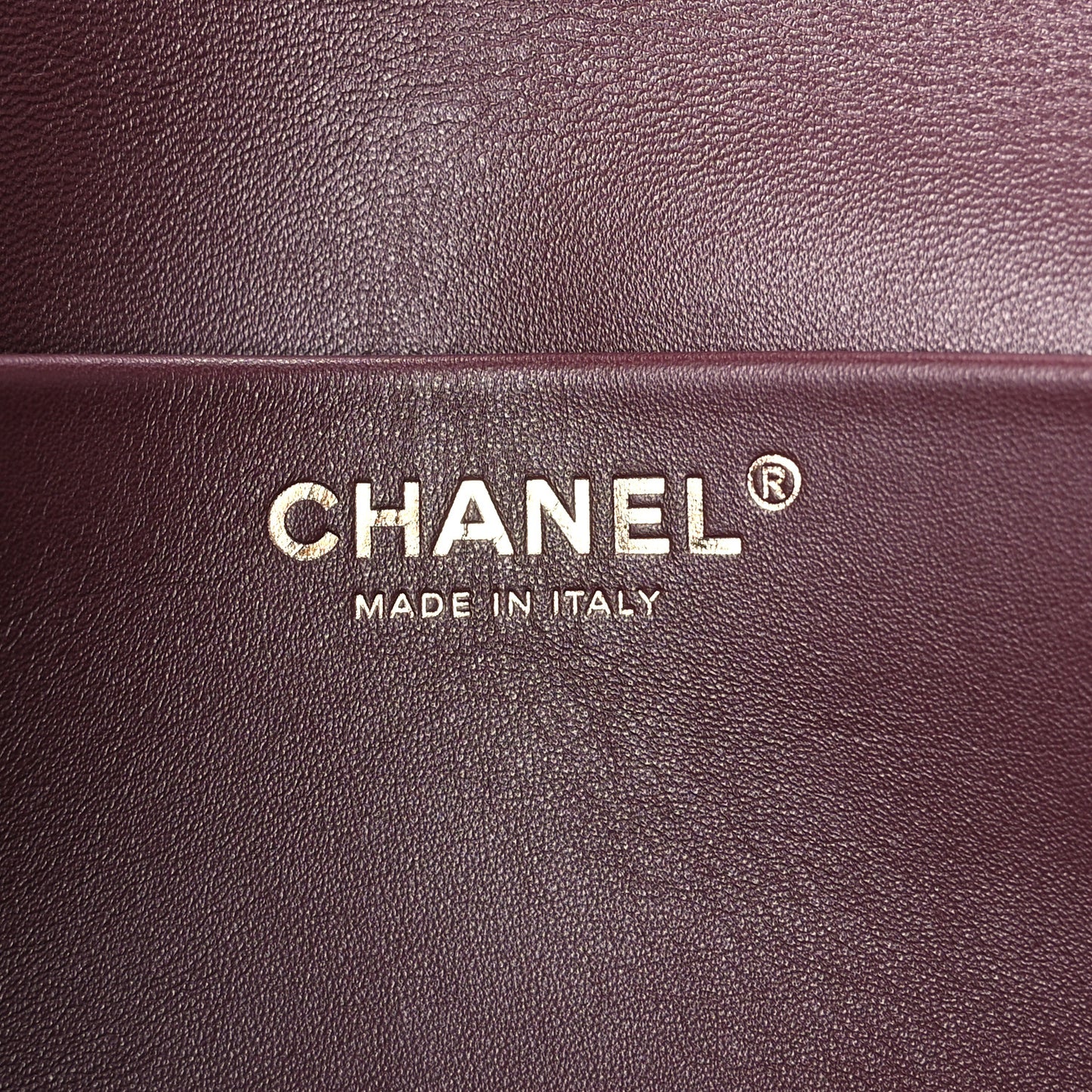 Suede Calfskin Small Souplissimo Maxi Flap Burgundy