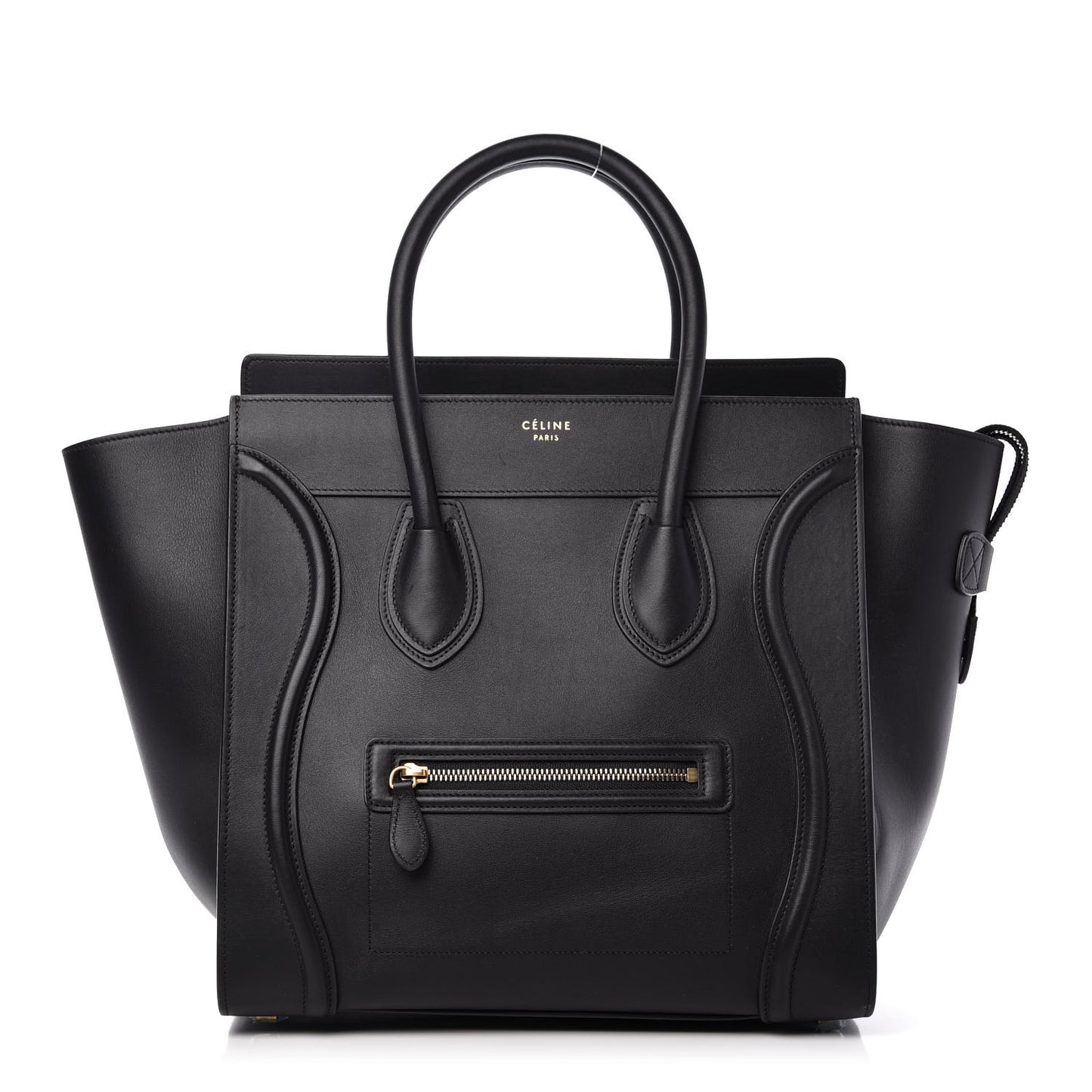 Smooth Calfskin Mini Luggage Black