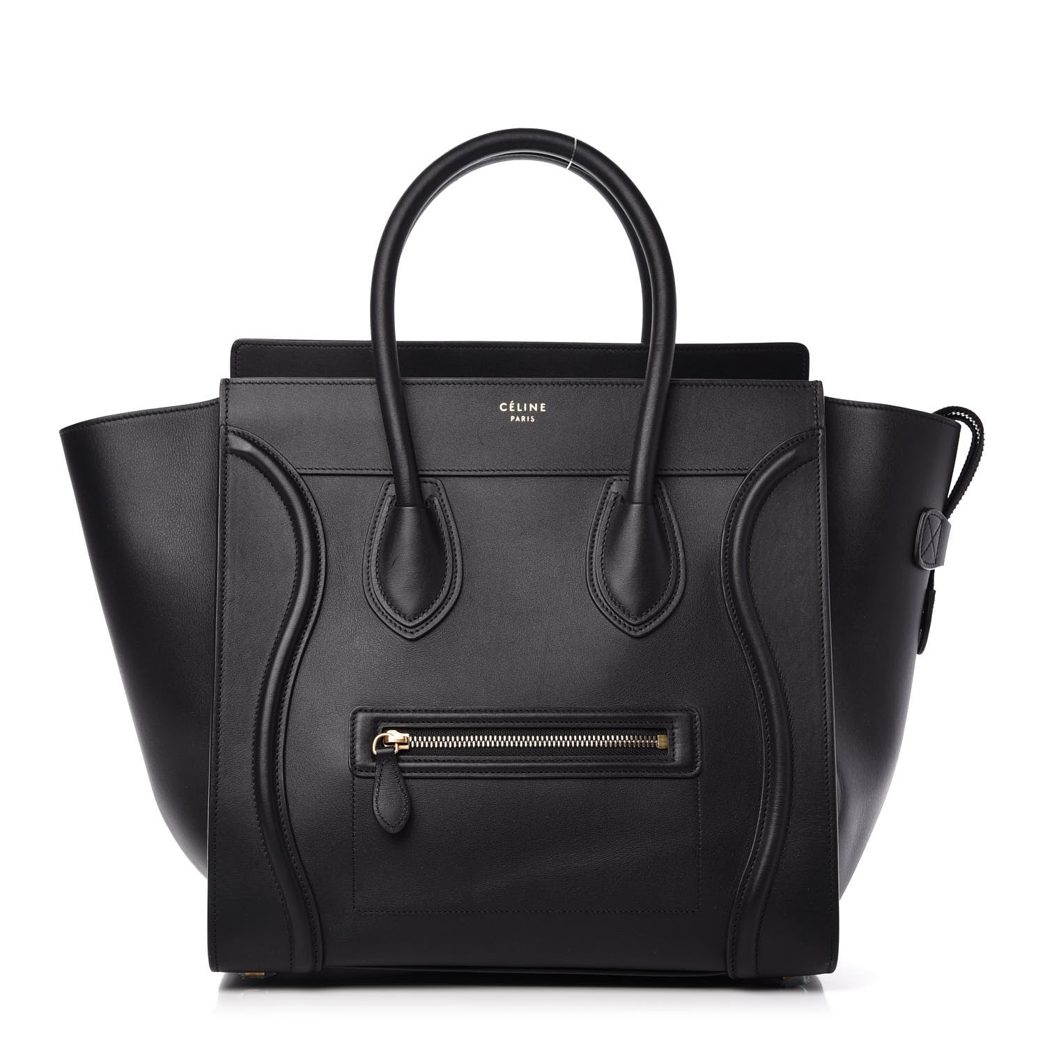 Celine Smooth Calfskin Mini Luggage Black 1 of 9