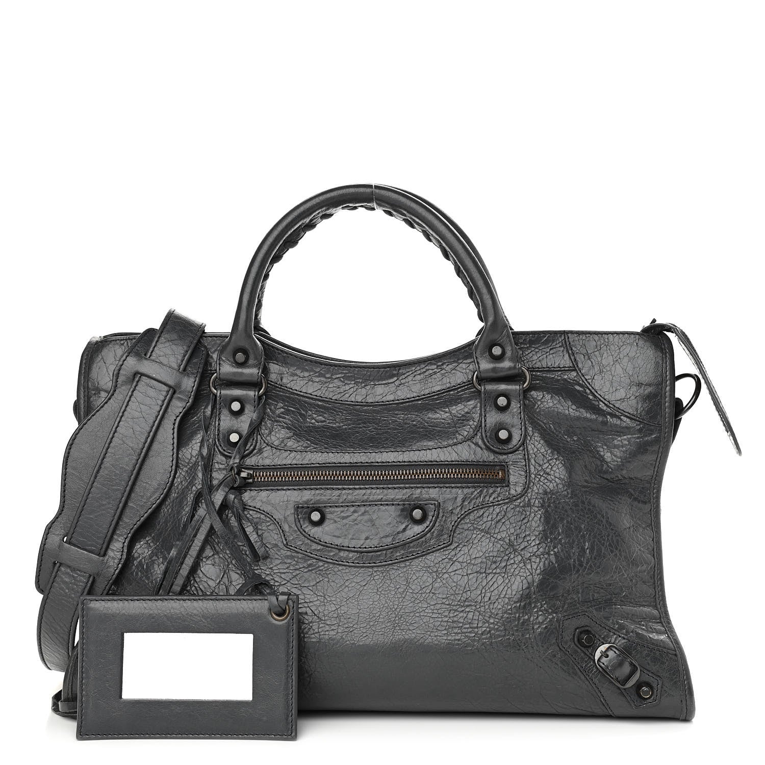 Balenciaga Agneau Classic Hardware City Gris Fossile 1 of 11