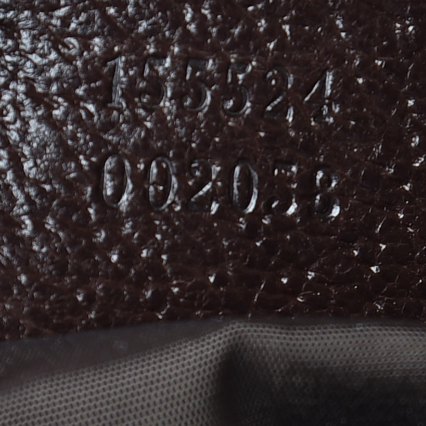 Monogram Web Large Diaper Tote Brown