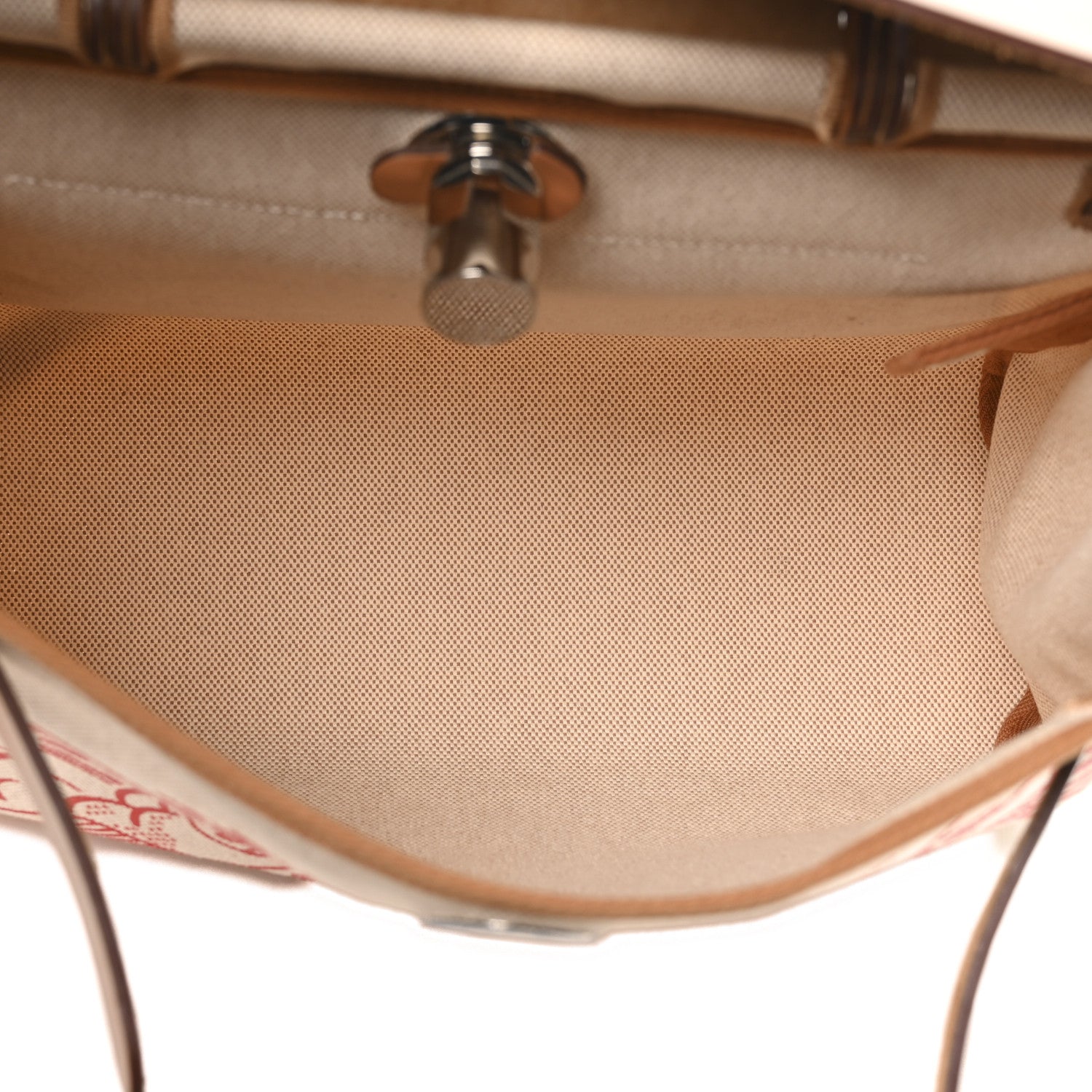 Hermes Vache Hunter Toile Pegase Pop Herbag Zip Retourne 31 PM Capucine 6 of 11