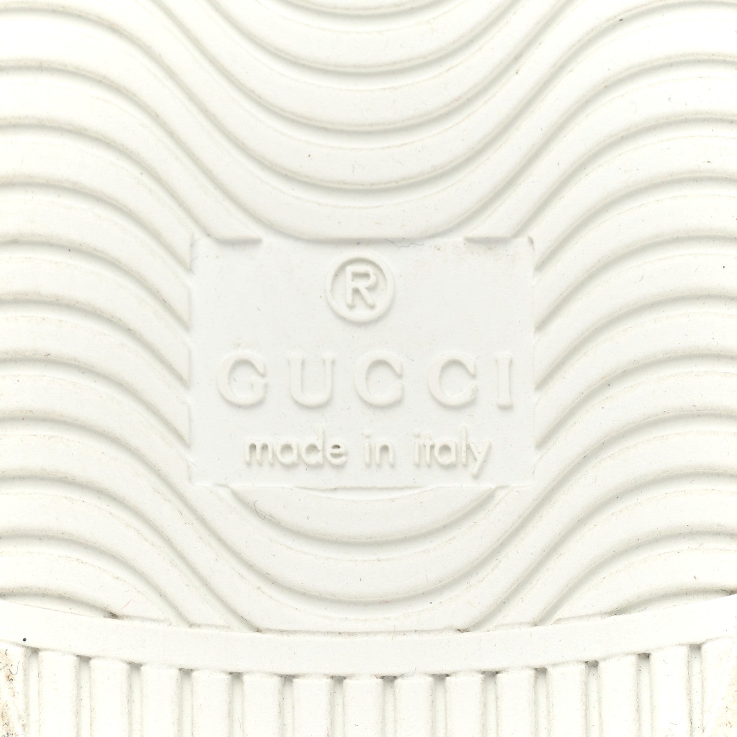 Gucci Calfskin Ayers Bee Embroidered Womens Ace Sneakers 37 White Green 7 of 10