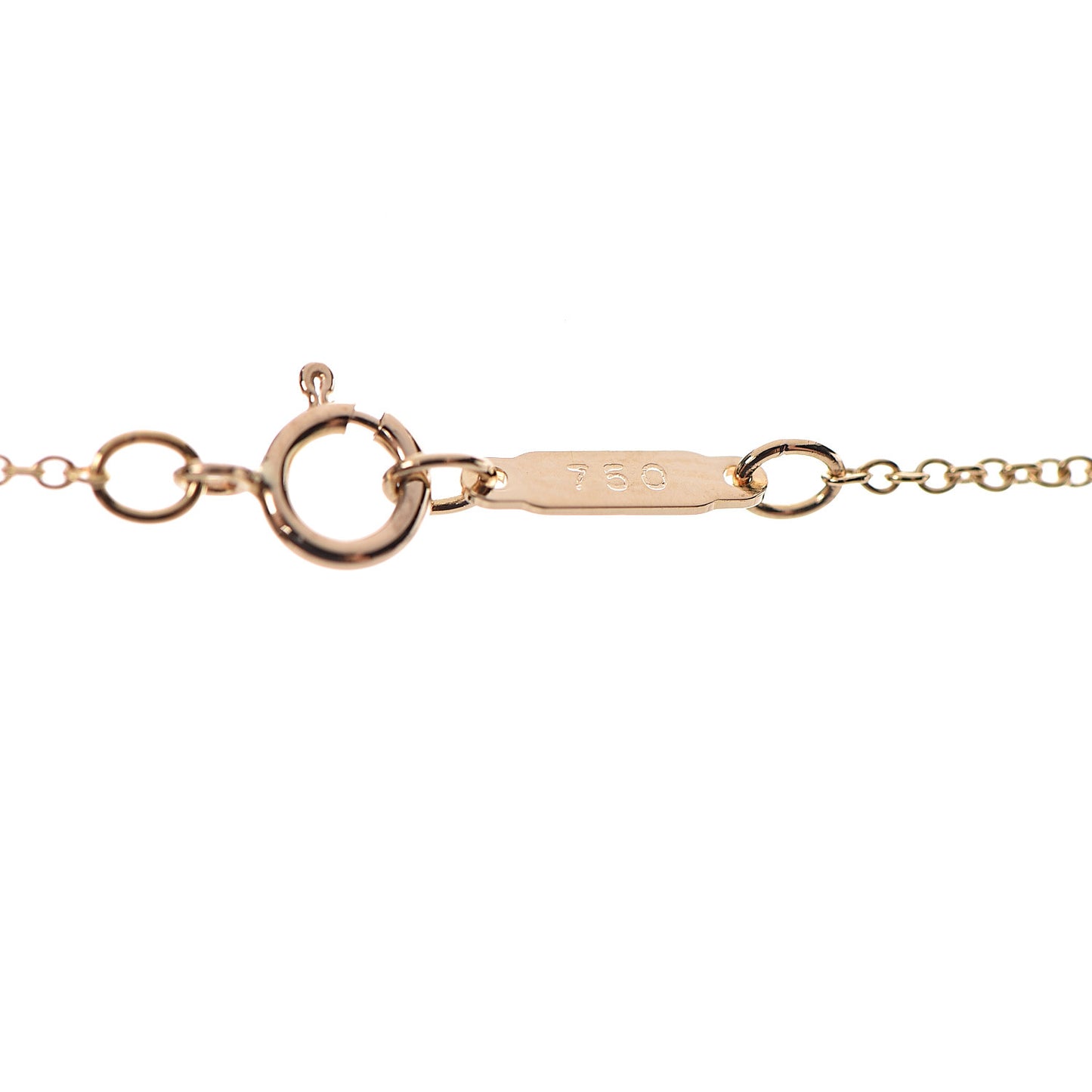 18K Yellow Gold Large Signature X Pendant Necklace