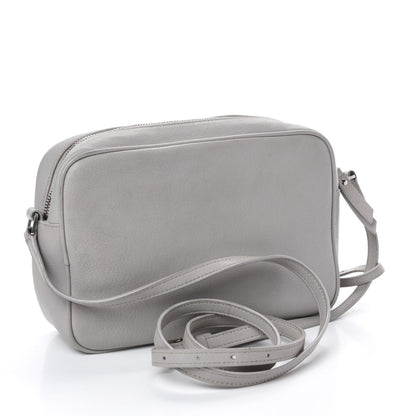 Saint Laurent Lambskin Monogram Lou Camera Bag Granite 3 of 10