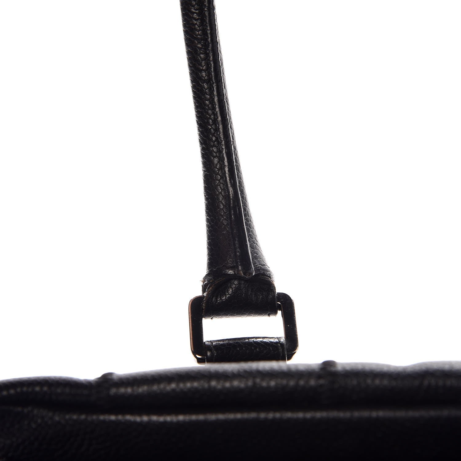Chanel Caviar Square Stitched Medium Tote Black 8 of 16