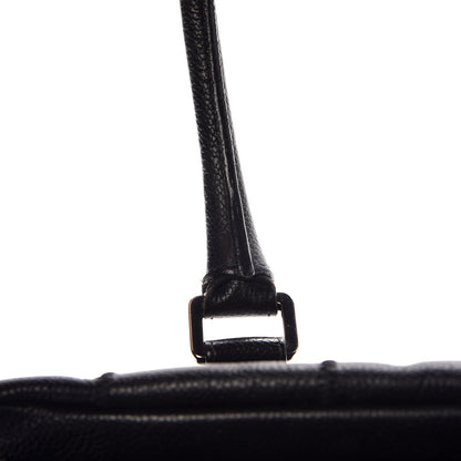 Chanel Caviar Square Stitched Medium Tote Black 8 of 16