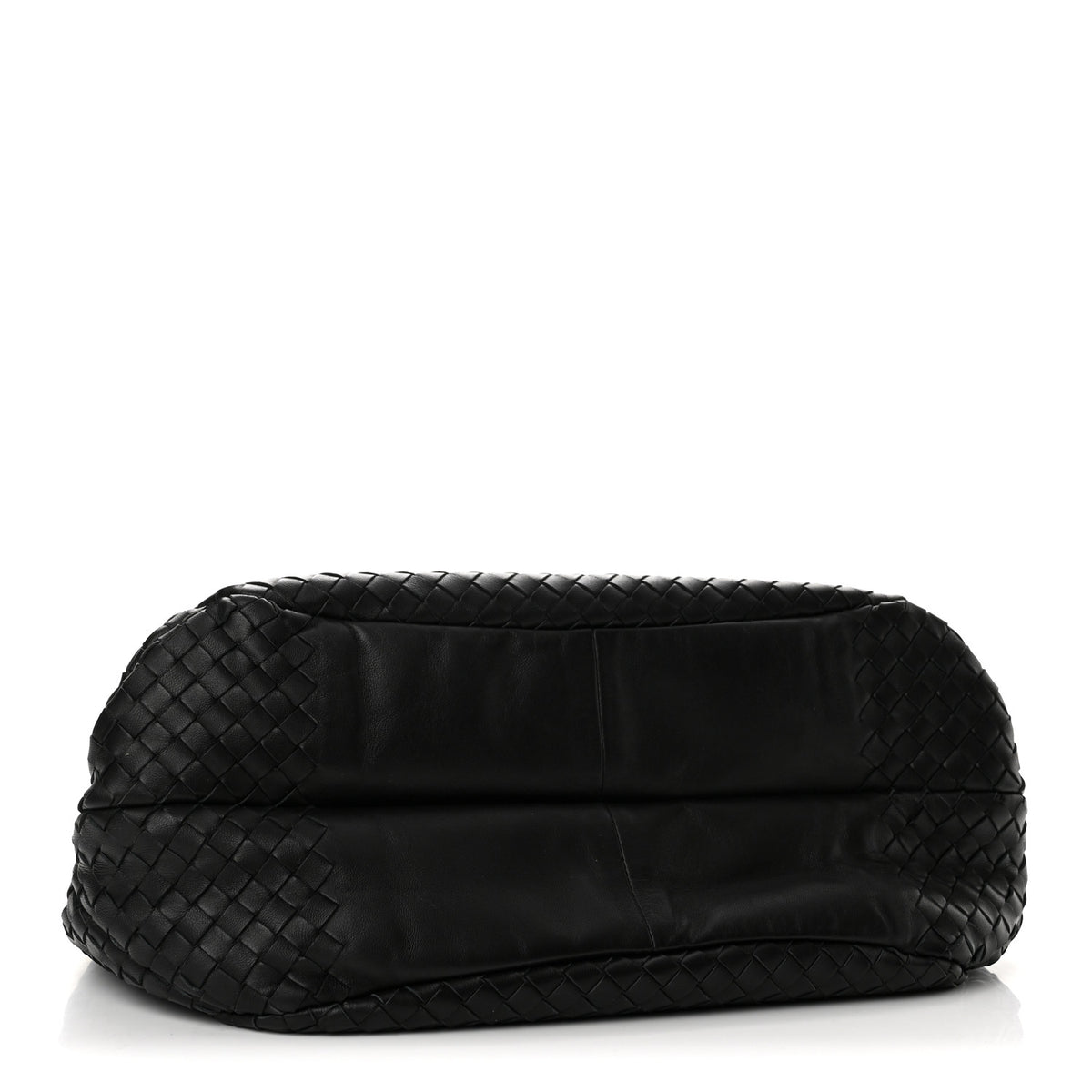 Bottega Veneta Nappa Intrecciato Medium Campana Shoulder Bag Black 5 of 14