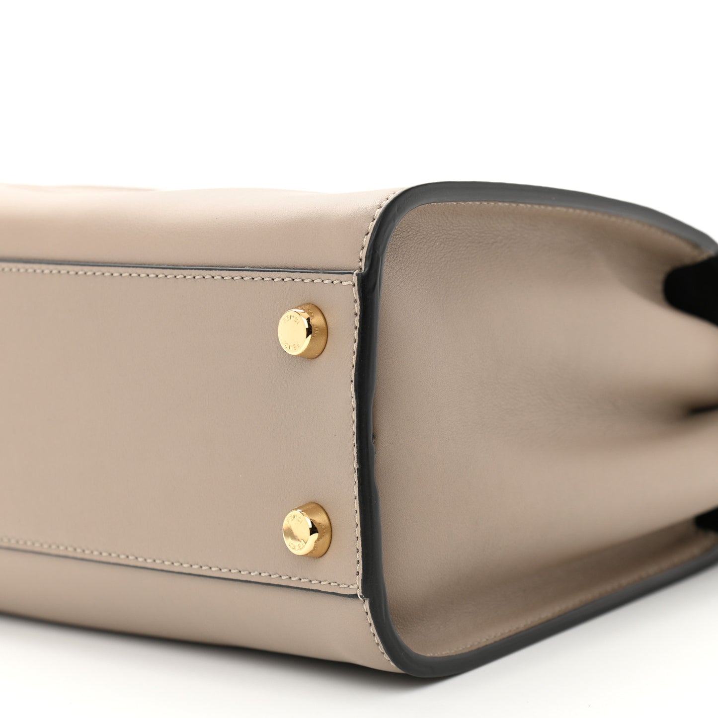 Vitello Tahiti Burro Medium Peekaboo Iconic Essentially Satchel Tortora Black