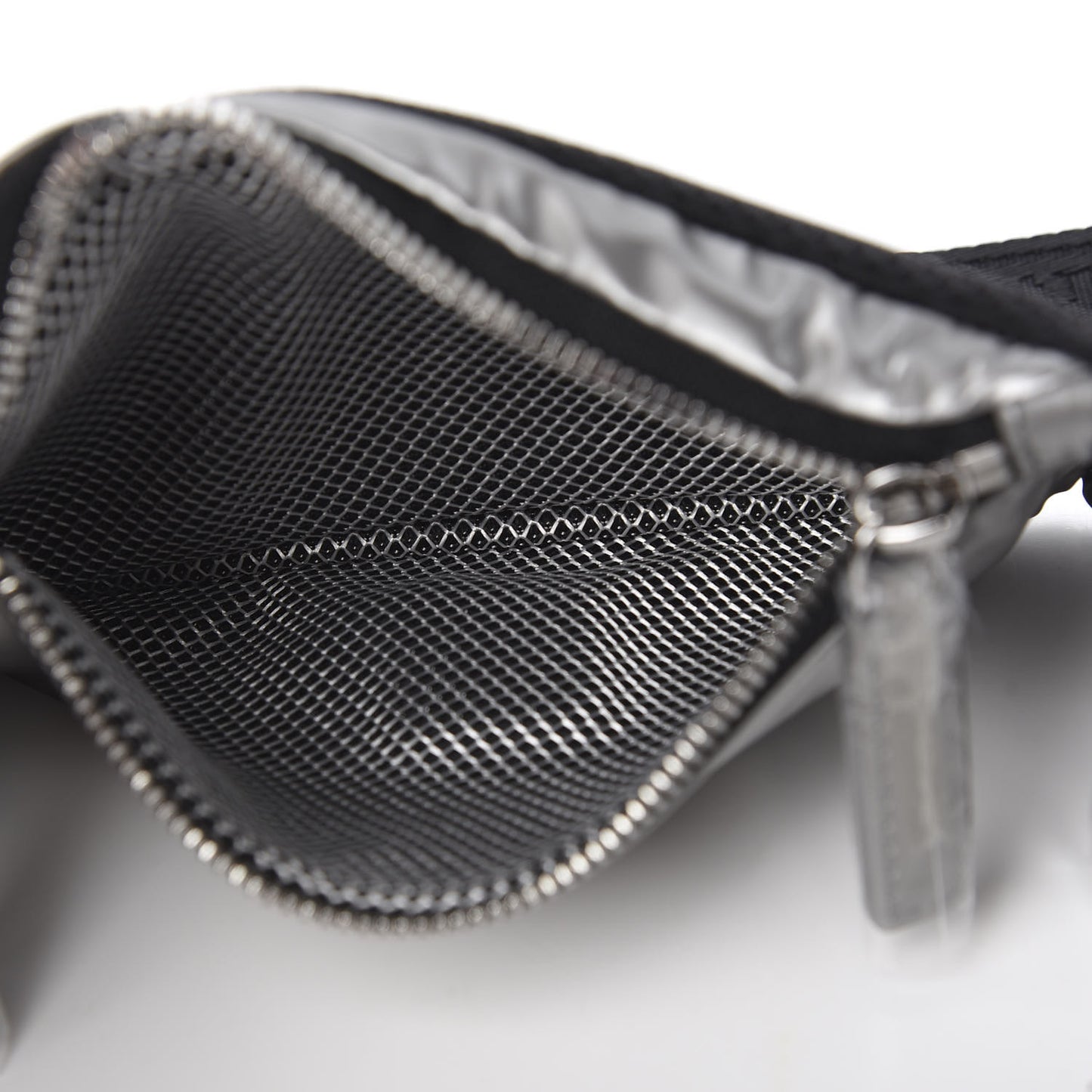 Nylon Jemison Belt Bag Silver