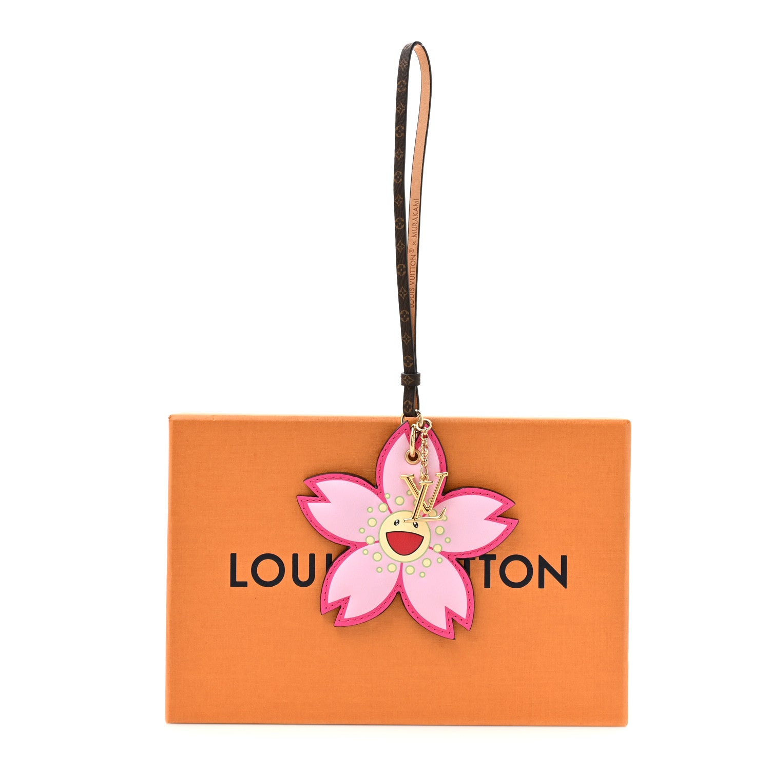 Louis Vuitton LV X TM Cherry Blossom Bag Charm Pink 1862919