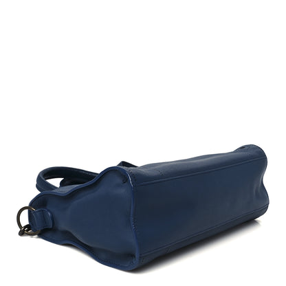 Balenciaga Veau Soyeux Perforated Blackout Hardware S City Bleu Marine 5 of 11