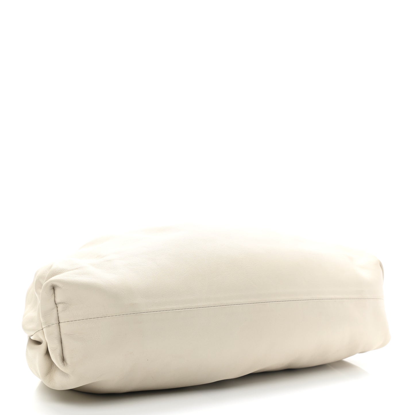 Smooth Butter Calf The Pouch Oversized Clutch Plaster