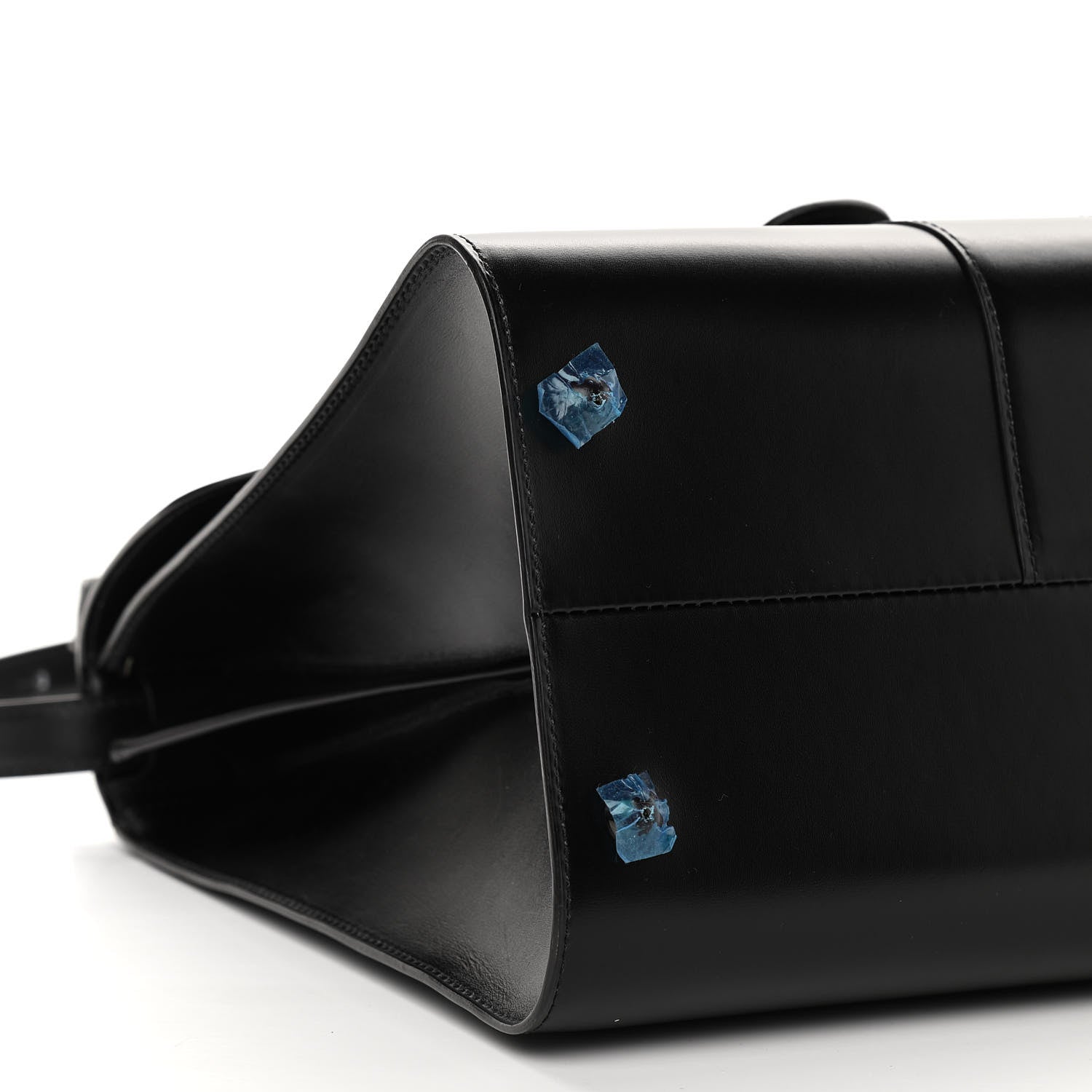 Delvaux Calfskin MM L'Humour Brillant Satchel Black 10 of 13